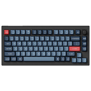 Keychron V1 MAX 75% Красный переключатель Черный