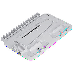 CANYON cooling stand CS-51 RGB PS5 Slim/DE Charge White