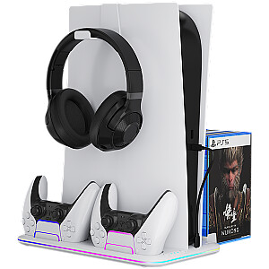 CANYON cooling stand CS-51 RGB PS5 Slim/DE Charge White