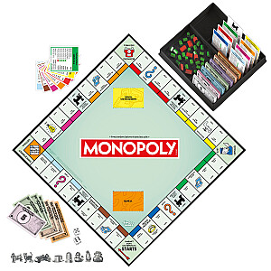MONOPOLY Настольная игра Классическая Монополия (на латышском яз.)