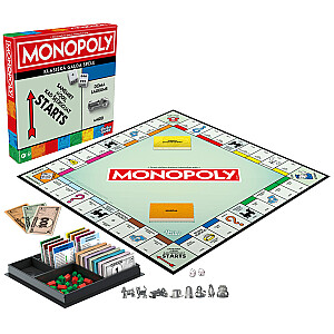MONOPOLY Настольная игра Классическая Монополия (на латышском яз.)