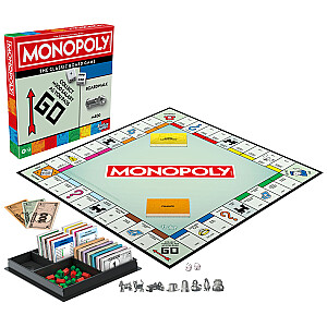 MONOPOLY Настольная игра Классическая Монополия (на латышском яз.)