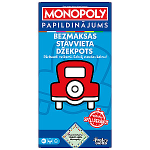 MONOPOLY Настольная Игра Bezmaksas stāvvieta Džekpots (на латышском яз.)