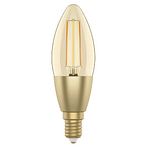 WOOX R5141 Smart Smart Bulb Retro stila WiFi LED 4,9 W kvēlspuldze E14 C37