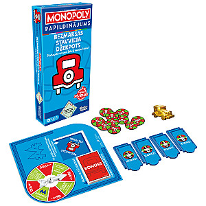 MONOPOLY Настольная Игра Bezmaksas stāvvieta Džekpots (на латышском яз.)