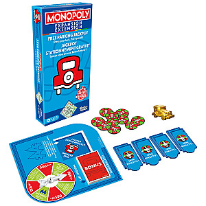 MONOPOLY Настольная Игра Bezmaksas stāvvieta Džekpots (на латышском яз.)