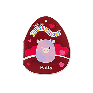 SQUISHMALLOWS Piespraužamā mīkstā rotaļlieta, Valentīndienas sērija, 8 cm