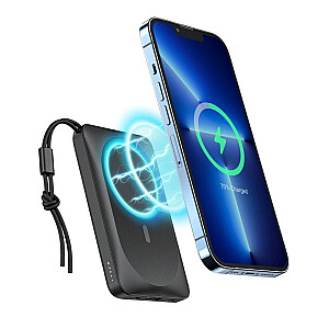 Veger VEGER powerbank 10000 mAh with wireless charging compatible with MagSafe PD QC3.0 2A 20W MagOn (VP1151 / W1151) white
