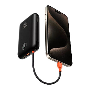 Veger VEGER powerbank 20000 mAh with built-in cables Type C / Lightning PD QC3.0 35W K2 (W2068) black