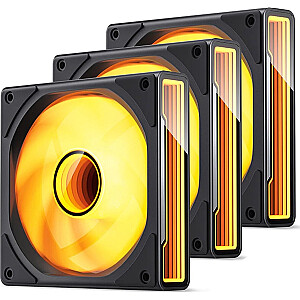 Вентилятор Jonsbo ZK-120B 3-pack