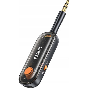 UNITEK 2w1 Адаптер Bluetooth 5.3 передатчик/приемник аудио диапазон 10м черный