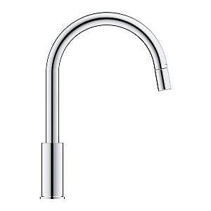 GROHE baucurve 30547000 Vienas sviras virtuves izlietnes maisītājs Hroms