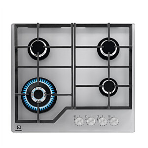 Газовая варочная панель Electrolux KGG753753K, 4 конфорки, черная