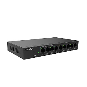 Tenda G0-8G-PoE vadu maršrutētājs Gigabit Ethernet melns