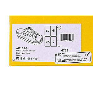 Scholl Air Bag - унисекс сандалии черные, размер 46