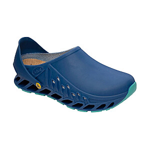 Scholl Evoflex - унисекс сабо темно-синего цвета, размер 38