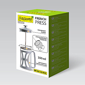 Френч-пресс MAESTRO 350ML MR-1663-350-BLUE