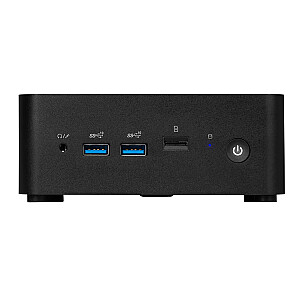 MSI Cubi NUC 13MQ-070PL i7-1365U 16GB SSD1TB Intel Iris Xe Graphics AX211 WiFi 6E Windows 11 Pro Melns
