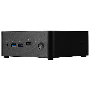 MSI Cubi NUC 13MQ-070PL i7-1365U 16GB SSD1TB Intel Iris Xe Graphics AX211 WiFi 6E Windows 11 Pro Melns
