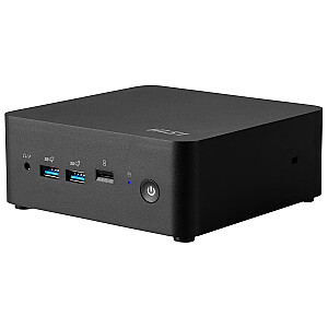 MSI Cubi NUC 13MQ-070PL i7-1365U 16GB SSD1TB Intel Iris Xe Graphics AX211 WiFi 6E Windows 11 Pro Melns