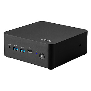 MSI Cubi NUC 13MQ-070PL i7-1365U 16GB SSD1TB Intel Iris Xe Graphics AX211 WiFi 6E Windows 11 Pro Melns