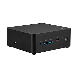 MSI Cubi NUC 13MQ-062PL i5-1345U 16GB SSD512GB Intel Iris Xe Graphics AX211 WiFi 6E Windows 11 Pro Черный