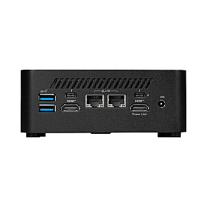 MSI Cubi NUC 13MQ-062PL i5-1345U 16GB SSD512GB Intel Iris Xe Graphics AX211 WiFi 6E Windows 11 Pro Черный