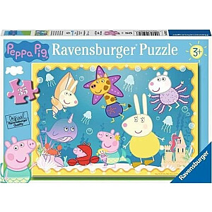 Ravensburger puzle 35 gabali Peppa Pig zemūdens pasaule