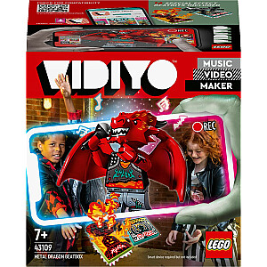 Būvniecības rotaļlieta LEGO Vidiyo Metal Dragon BeatBox (43109)