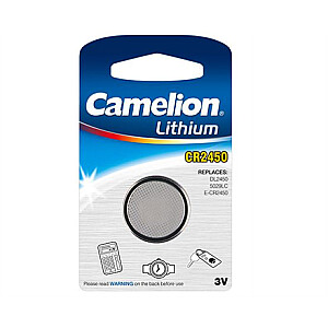 Camelion CR2450-BP1 CR2450, литий, 1 шт.
