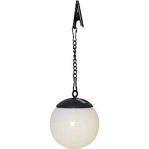 Solarlampa GLOBUS 10cm opal hang 3gab /10 482-28