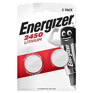 Litija baterija CR2450 3V 620mAh Energizer 2gab blisterīši