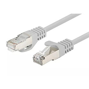 PATCHCORD CAT.6 FTP 2M СЕРЫЙ FLUKE ПРОЙДЕН LANBERG 10-УПАКОВКА