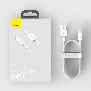 Baseus CALYS-C02 Superior кабель USB - Lightning 2,4A / 2 м белый