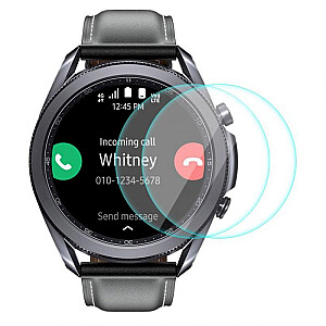 Fusion Nano 9H aizsargstikls pilnam ekrānam Samsung Galaxy Watch 3 45mm 