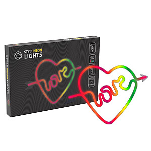 Manta SNL59RGB Стиль Неоновые Огни СЕРДЦЕ ЛЮБВИ