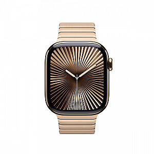 Zelta paneļa rokassprādze 42 mm korpusam
