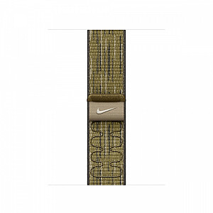 Спортивный браслет Nike зеленого/серого цвета для корпуса 42 мм