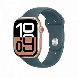 Sporta siksna kalnu ezera krāsā 46 mm korpusam - izmērs S/M