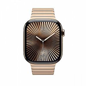 Zelta paneļa rokassprādze 46 mm korpusam