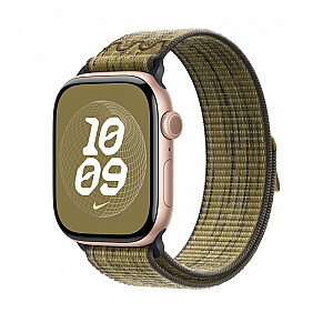 Nike sporta josla zaļā/pelēkā krāsā 46 mm korpusam