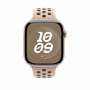 Nike sporta siksna tuksneša akmens krāsā 46 mm korpusam - izmērs S/M