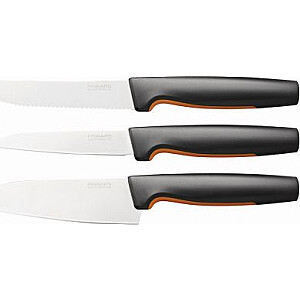 Fiskars funkcionālais formas komplekts 3 nažiem iecienīts (1057556)