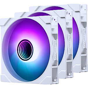 Phanteks M25G2-140 D-RGB ventilators 3 iepakojumā balts (PH-F140M25_G2_DWT01_3P)