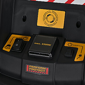 Пылесос DeWALT DWV901L черный, желтый 30 л 1400 Вт