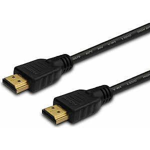 Elmak HDMI - HDMI kabelis 15m melns (SAVIO CL -38)