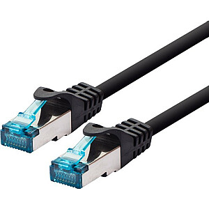 LOGON LOGON TCR55SS100BL tīkla kabelis melns 10 m Cat5e F/UTP (FTP)