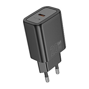 Hoco N60 Gentle одноразовый зарядное устройство PD20W (EU) Черный
