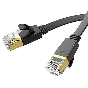 Hoco US07 General pure copper flat network cable(L=5M) Black
