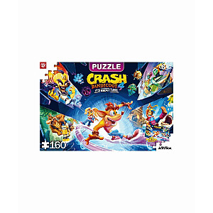Labi laupījumi bērnu puzle Crash Bandicoot 4: Tas ir par laiku (160 gabali)